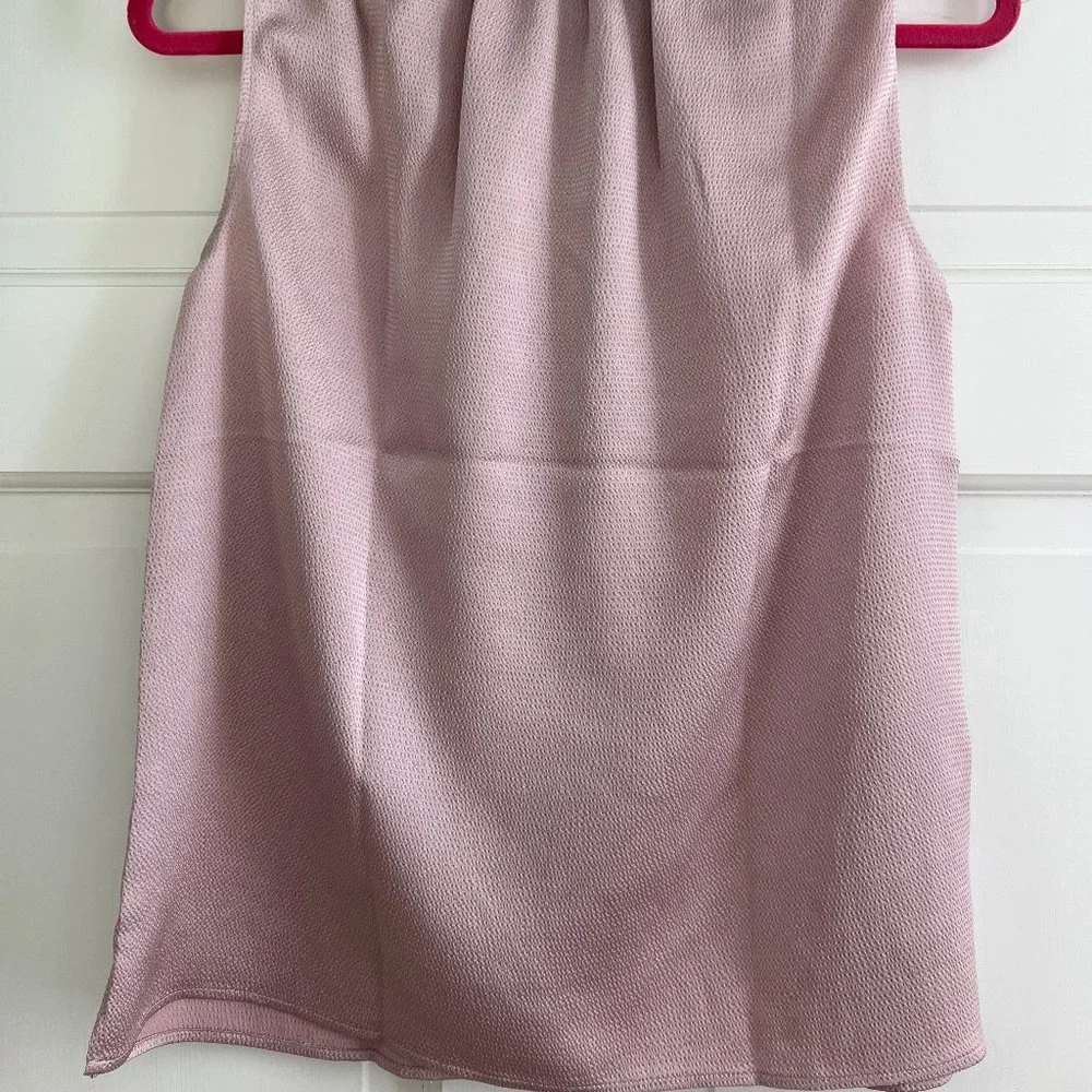Ann Taylor Factory metallic Mauve Purple top Size XS - Picture 3 of 3